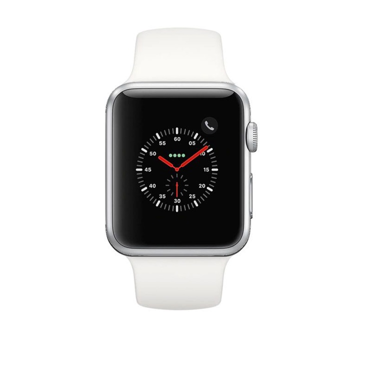 Умные часы Apple Watch 3 GPS 42mm, белый/серебристый