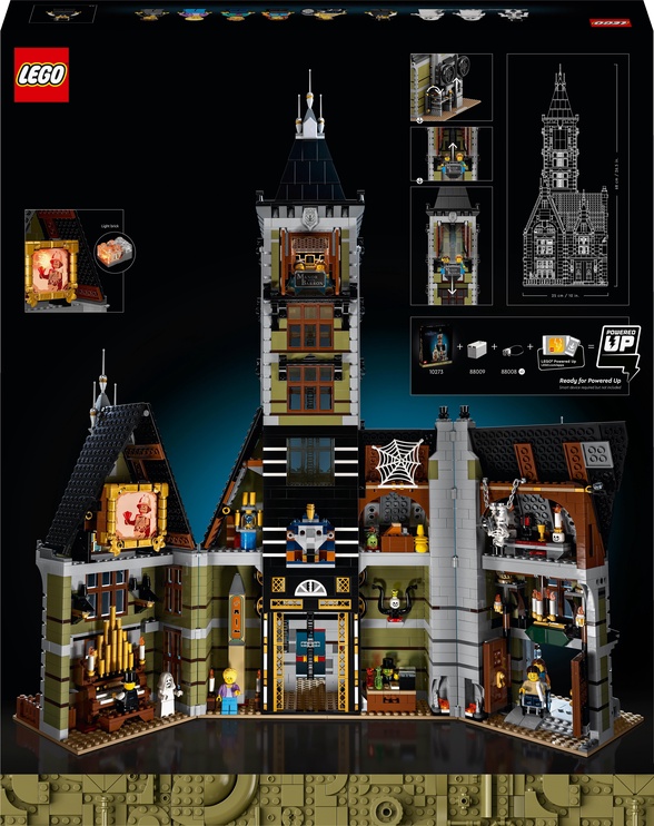 Konstruktor LEGO ICONS Kummitusmaja 10273, 3231 tk