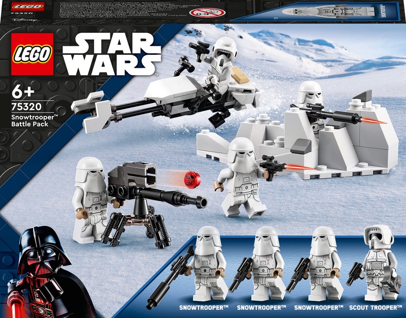Konstruktor LEGO® Star Wars™ Snowtrooper™ lahingukomplekt 75320, 105 tk
