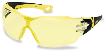 Apsauginiai akiniai Uvex Pheos cx2 9198285, juoda/geltona, Universalus dydis