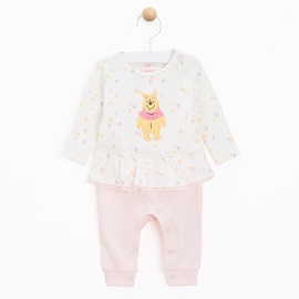 Ползунк, для младенцев, классическая, для младенцев Cool Club Winnie The Pooh LCG2801296, белый/светло-розовый, 86 см