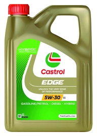 Auto dzinēja eļļa Castrol Edge Titanium FST C3 5W - 30, sintētiskais, vieglajam auto, 4 l