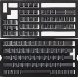 Колпачки клавиш Ducky PBT Double-Shot Keycap Set Pudding 108 pcs, черный