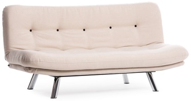 Dīvāns-gulta Atelier Del Sofa Misa, krēmkrāsa, 175 x 52 cm x 86 cm