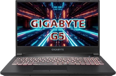 Portatīvais dators Gigabyte G5 MD-51EE123SD PL, Intel® Core™ i5-11400H, spēlēm, 16 GB, 512 GB, 15.6 "