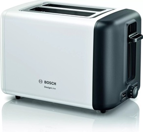 Тостер Bosch Design Line TAT3P421DE, белый/черный