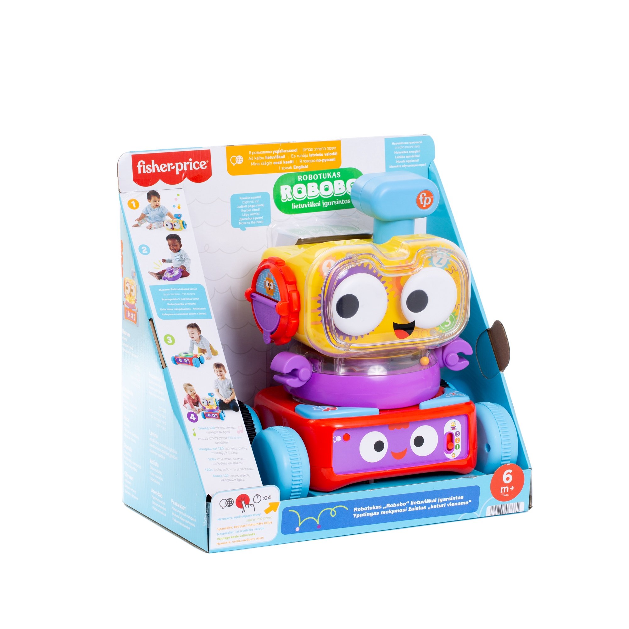 Робот Fisher Price Robobo, LT, многоцветный - K-rauta