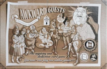 Lauamäng Megacorpin Games Awkward Guests The Walton Case, beež, EN