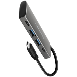 USB jaotur Axagon HMC-4G2, hall (kahjustatud pakend)