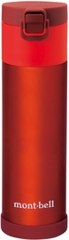Termoss Mont-Bell Alpine Active, 0.5 l, sarkana