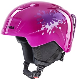 Шлем Uvex Heyya, розовый/фиолетовый, 46-50