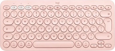 Клавиатура Logitech K380 EN, розовый, беспроводная