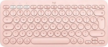 Клавиатура Logitech K380 EN, розовый, беспроводная