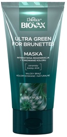 Juuksemask Biovax Glamour Ultra Green For Brunettes, 150 ml