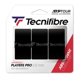 Обмотка Tecnifibre Players Pro 52ATPPLABK, черный, 3 шт.