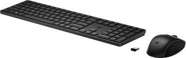Комплект клавиатуры и мыши HP 655 4R009AA Английский (US), черный, беспроводная