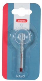 Термометр Zolux Nano 339010, прозрачный/белый, 1.1 см