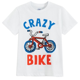 T-krekls pavasaris/vasara, bērniem Cool Club CCB2810922, zila/balta/sarkana, 110 cm