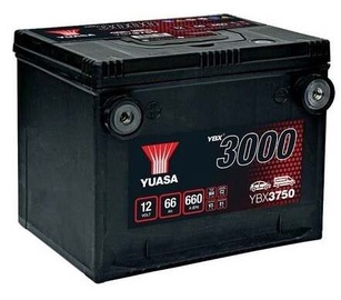 Аккумулятор Yuasa YBX3750, 12 В, 66 Ач, 660 а