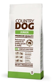 Sausā suņu barība Country Dog Junior, 15 kg