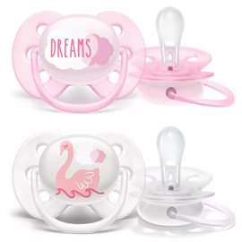 Соска Philips Avent Ultra soft Deco, 0 мес., 2 шт.
