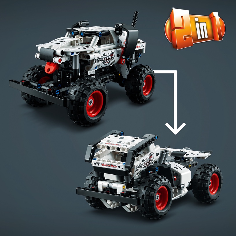 Konstruktors LEGO® Technic Monster Jam™ Monster Mutt™ dalmācietis 42150, 244 gab.