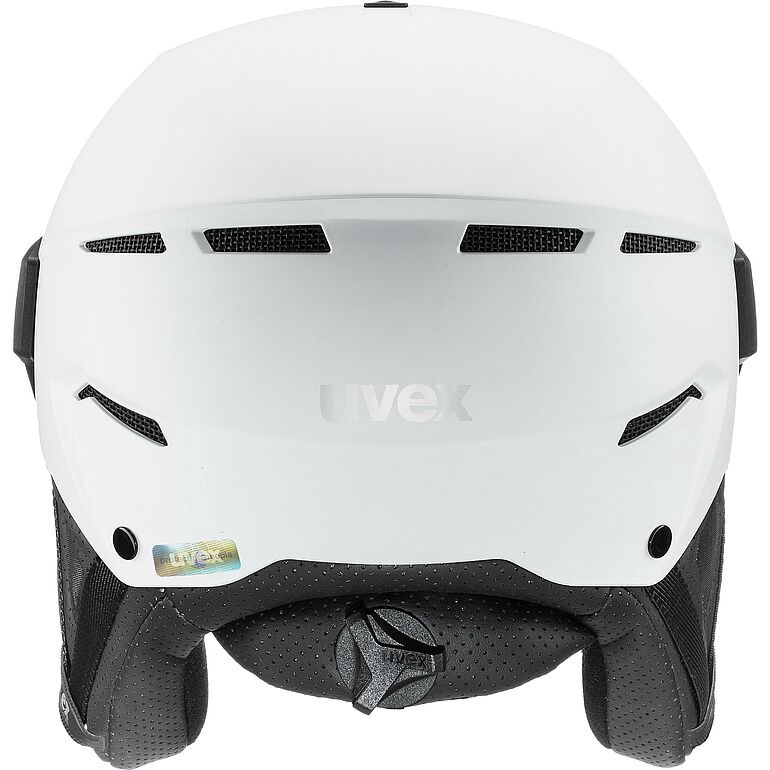 Suusakiiver Uvex Instinct Visor, valge/must, 53-56 cm