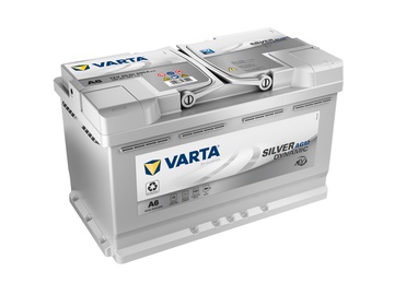 Аккумулятор Varta A6, 12 В, 80 Ач, 800 а