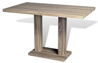 Обеденный стол VLX Oak-Look 241316, дубовый, 1170 мм x 670 мм x 750 мм