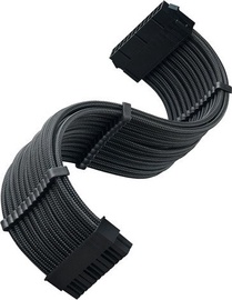Kabelis SilverStone 24-Pin ATX Extension Cable 24-Pin ATX male, 24-Pin ATX female, 0.3 m, juoda