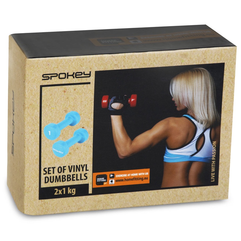 Hantel Spokey Shape IV, 1 kg x 2 tk