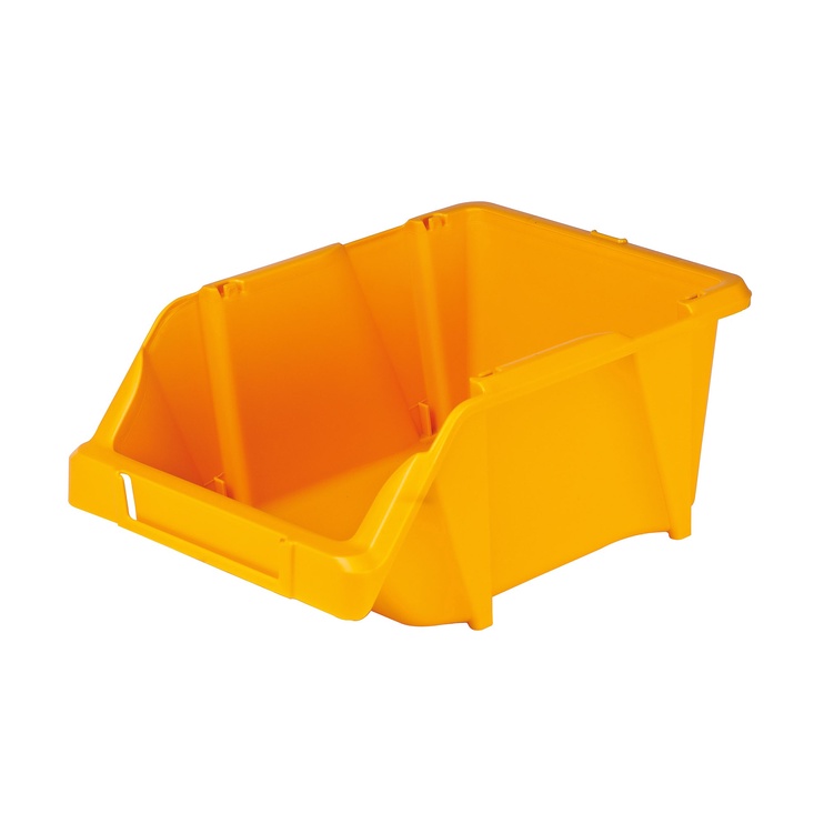 Ящик для инструментов Forte Tools R-25, 30 см x 20 см x 13 см, желтый