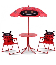 Kempinga mēbeļu komplekts Ladybug