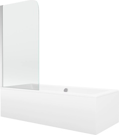 Vann Mexen Cube 550517080X9007510100, 800 mm x 1700 mm x 390 mm, ristkülik