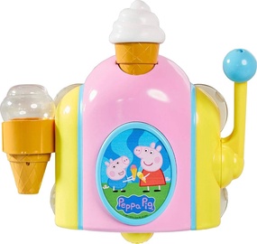 Vonios žaislas Tomy Peppa Pig Bubble Ice Cream Maker, geltona/rožinė
