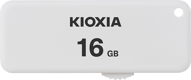 USB zibatmiņa Kioxia TransMemory U203, balta, 16 GB