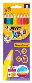 Цветные карандаши Bic Super Soft, 8 шт.