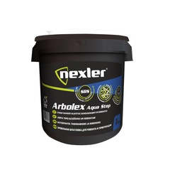 Bitumena mastika Nexler Arbolex Aqua Stop, 1 kg, melna