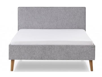 Кровать двухместная Twister, 180 x 200 x 20 cm, серый