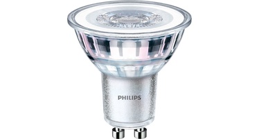 Лампочка Philips LED, теплый белый, GU10, 5 Вт, 345 лм