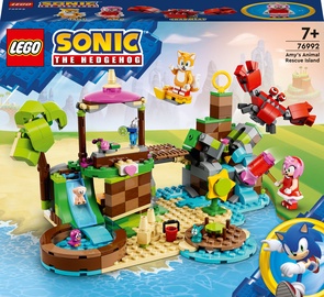 Konstruktor LEGO® Sonic the Hedgehog™ Amy loomade päästmise saar 76992, 388 tk