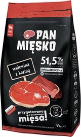 Сухой корм для собак Alpha Spirit Pan Miesko, говядина/козье мясо, 9 кг