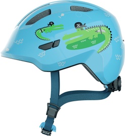 Шлемы велосипедиста детские Abus Smiley 3.0, синий, S