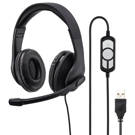 Наушники Hama PC Office Headset HS-USB300, черный