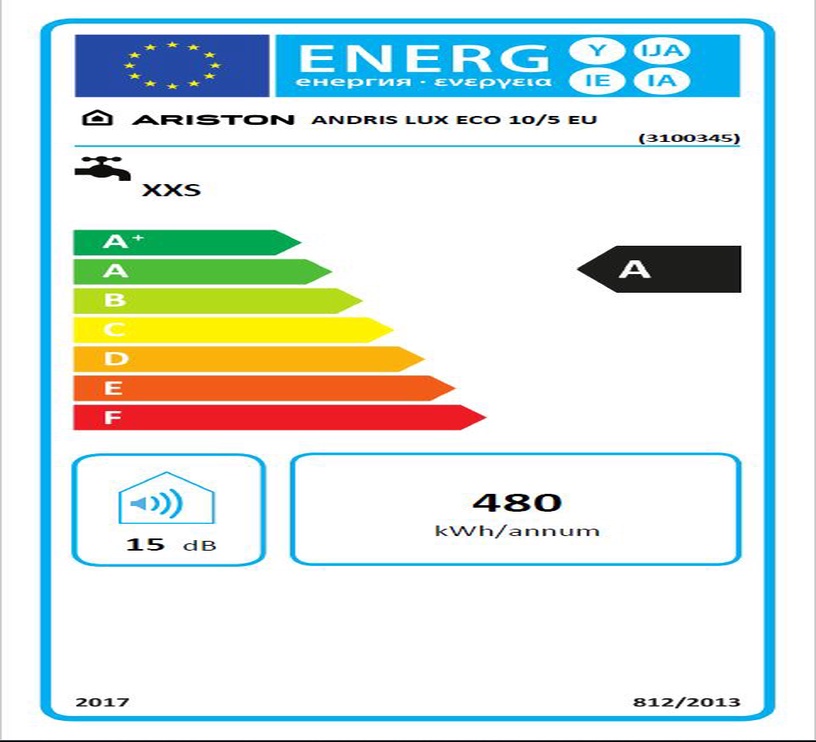 Водонагреватель Ariston Andris Lux Eco 10, 10 л