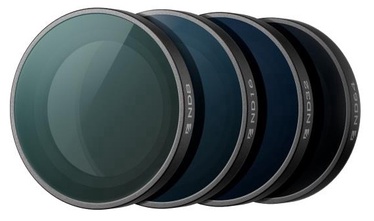Veiksmo kameros filtrų rinkinys Insta360 GO 3 ND, juoda