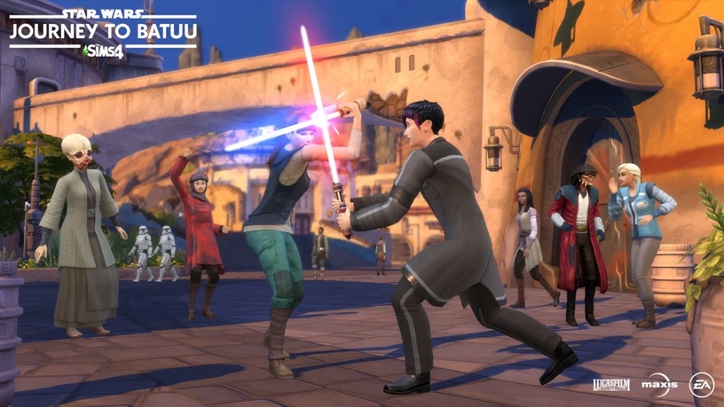 PlayStation 4 (PS4) mäng Electronic Arts Sims 4 + Sims 4 Journey To Batuu