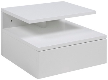 Ночной столик Ashlan 84416, белый, 35 x 32 см x 22.5 см