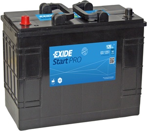 Akumulators Exide EG1251, 12 V, 125 Ah, 760 A