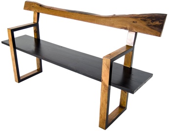 Kingapink Kalune Design Constantine, pruun/tumepruun, 175 cm x 36 cm x 45 cm